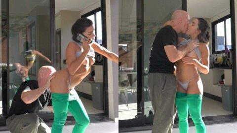 &Quot;I'M Late Today, I Love You&Quot; - Cheating Maid Fucks Boss